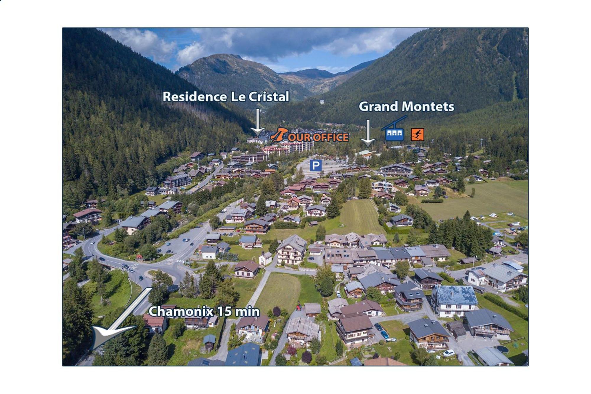 Residence Le Cristal Apartments - Happy Rentals Chamonix Pokoj fotografie